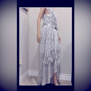 Ramy Brook New York wrap maxi dress